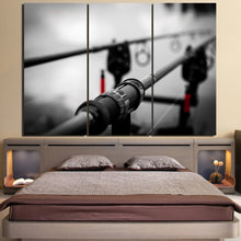 Load image into Gallery viewer, HD Printed 3 Piece Canvas Art Fishing Rod Painting Wall Pictures for Living Room Large Wall Pictures Free Shipping NY-6936C
