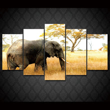 Load image into Gallery viewer, HD Printed Africa Elephants Landscape Group Painting room decor print poster picture canvas Free shipping/ny-019
