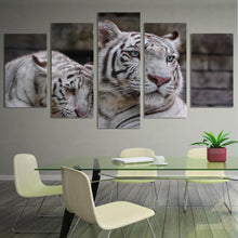 Load image into Gallery viewer, HD Printed White Tiger Painting on canvas room decoration print poster picture canvas Free shipping/ny-2194
