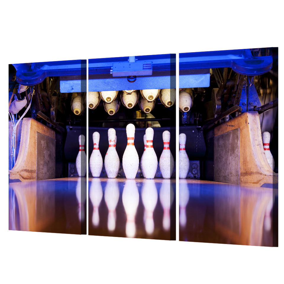 HD printed 3 piece canvas art bowling ball painting sports poster wall pictures for living room modern free shipping/ HA046C