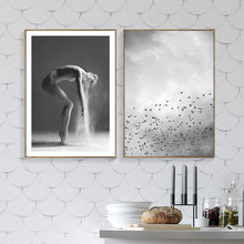 Load image into Gallery viewer, Cuadros Dancing Gir Nordic Decoration Posters And Prints Wall Art Canvas Painting Wall Pictures For Living Room No Poster Frame

