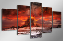 Load image into Gallery viewer, HD Printed mountains volcano sea ocean Painting Canvas Print room decor print poster picture canvas Free shipping/ny-4537
