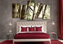 Load image into Gallery viewer, HD print 5pcs canvas art Bamboo Painting Living Room Frames Free shipping/ny-4971
