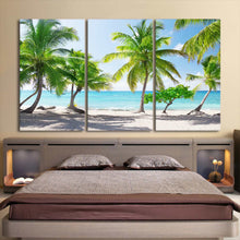 Load image into Gallery viewer, HD printed 3 piece canvas art catalina island dominican republic paintings wall pictures for living room Free shipping PC-8379D
