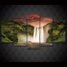 Load image into Gallery viewer, HD Printed Natural waterfall landscape Painting Canvas Print room decor print poster picture canvas Free shipping/ny-2983
