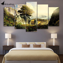 Load image into Gallery viewer, HD Printed natural paradise 5 piece picture Painting wall art room decor print poster picture canvas Free shipping/ny-599
