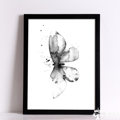 Butterfly  Nordic Decoration Wall Art Canvas Painting Posters And Prints Nordic Wall Pictures For Living Room No Poster Frame