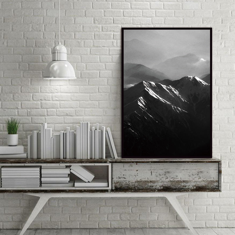 landscape Mountain Nature Nordic Abstract Wall Pictures Art Decoration Pictures Scandinavian Canvas Painting Prints No Frame