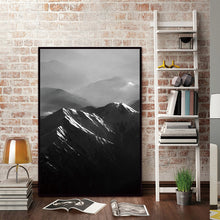 Load image into Gallery viewer, landscape Mountain Nature Nordic Abstract Wall Pictures Art Decoration Pictures Scandinavian Canvas Painting Prints No Frame
