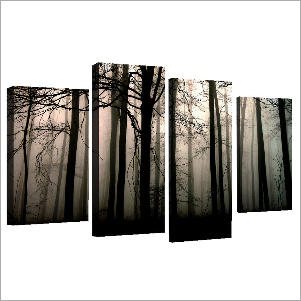 HD Printed 4cps Dark Forest Painting on canvas room decoration print poster picture canvas framed Free shipping/CU-1309B
