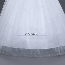 Load image into Gallery viewer, Free shipping New 2017 Summer O-neck Lace White Wedding Dresses Plus size Princess Bride Frocks Vestidos De Novia HS246
