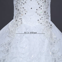Load image into Gallery viewer, Free shipping 2015 new design high quality wedding dress white princess wedding gown fashion sexy Vestidos De Novia HS595
