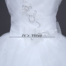 Load image into Gallery viewer, Free Shipping New 2016 Wedding dresses Handmade Vestidos De Novia Bridal Wedding dress White Princess Bride Wedding frocks D64
