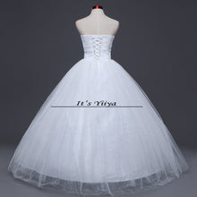 Load image into Gallery viewer, HOT Free shipping new 2015 white princess fashionable lace wedding dress romantic tulle wedding dresses Vestidos De Novia HS107
