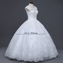 Load image into Gallery viewer, Free shipping 2015 new white high quality wedding dress princess Vestidos De Novia fashion wedding gown HS410
