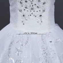 Load image into Gallery viewer, Free shipping 2015 new white high quality wedding dress princess Vestidos De Novia fashion wedding gown HS410
