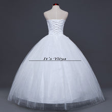 Load image into Gallery viewer, Free shipping new 2015 white princess fashionable wedding romantic tulle wedding dresses Vestidos De Novia Bridal Gowns HS087
