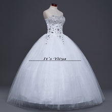 Load image into Gallery viewer, Free shipping new 2015 white princess fashionable wedding romantic tulle wedding dresses Vestidos De Novia Bridal Gowns HS087
