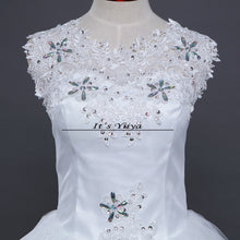 Load image into Gallery viewer, Free shipping new wedding dress 2015 plus size lace wedding dress cheap wedding gown frock Vestidos De Novia Bridal dress HS143
