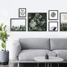Load image into Gallery viewer, Green World Nordic Decoration Wall Pictures For Living Room Posters And Prints Cuadros Wall Art Canvas Painting No Poster Frame
