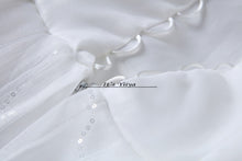 Load image into Gallery viewer, Free shipping white Wedding Dress Bride Princess Lace up Sequins Wedding Frocks Cheap Bridal Ball Gowns Vestidos De Novia HS108
