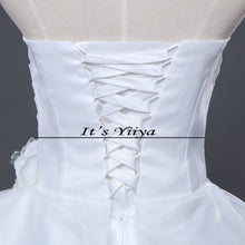 Load image into Gallery viewer, Free shipping wedding dresses 2015 pears white plus size lace elegant wedding dress cheap China gowns Vestidos De Novia HS154
