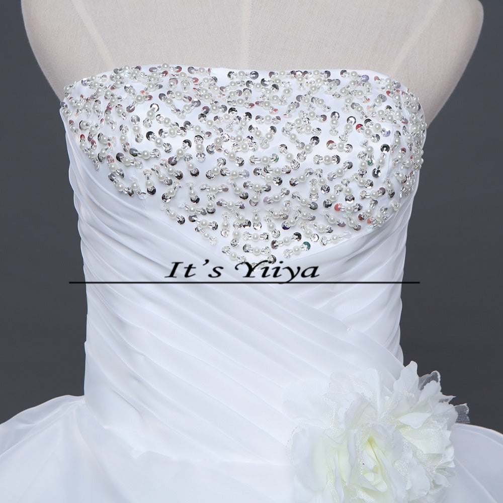 Free shipping wedding dresses 2015 pears white plus size lace elegant wedding dress cheap China gowns Vestidos De Novia HS154