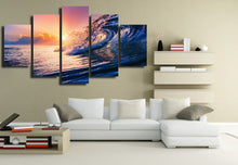 Load image into Gallery viewer, HD Printed ocean wave blue sea sky Painting Canvas Print room decor print poster picture canvas Free shipping/NY-5920
