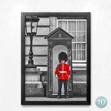 Load image into Gallery viewer, Modern Painting European red Buildings architecture art home decoration British London scenery murals painting HD0255
