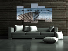 Load image into Gallery viewer, HD Printed Old small wooden boat Painting Canvas Print room decor print poster picture canvas Free shipping/ny-2576

