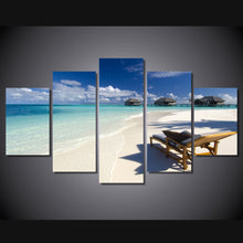 Load image into Gallery viewer, HD Printed Seaview Beach 5 pieces Group Painting room decor print poster picture canvas Free shipping/ny-560
