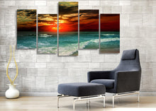 Load image into Gallery viewer, HD Printed tropical sunset picture Painting wall art room decor print poster picture canvas Free shipping/ny-642
