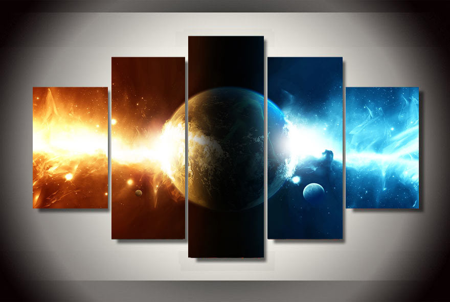 HD Printed cosmos galaxy Painting on canvas room decoration print poster picture canvas Free shipping/ny-1741