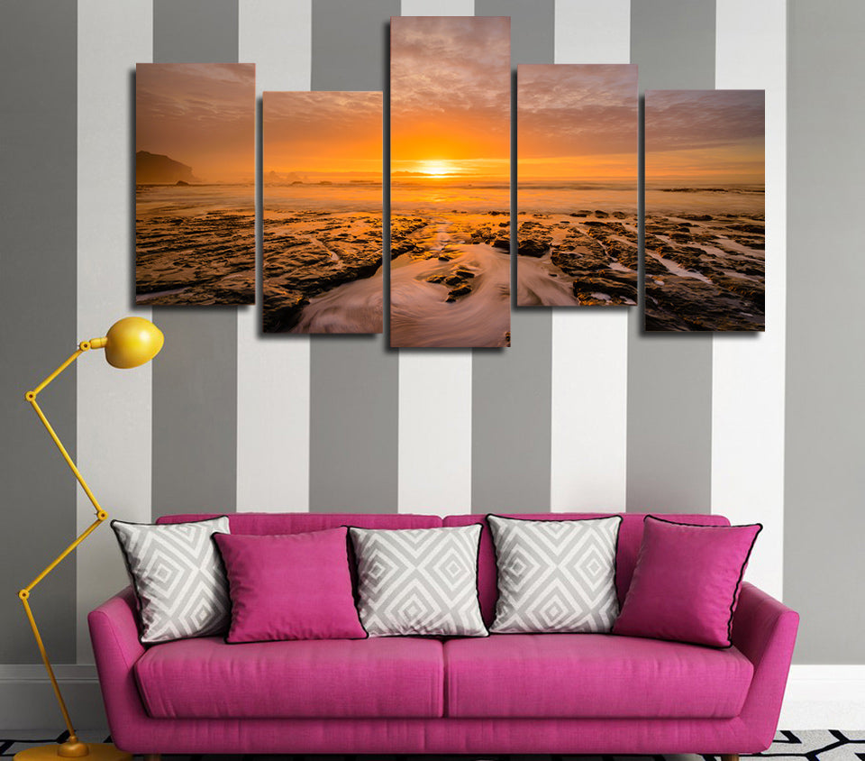 HD Printed dreamy sunset Painting Canvas Print room decor print poster picture canvas Free shipping/ny-947