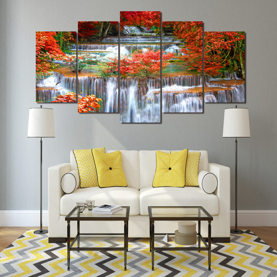HD Printed tropical sunset paradise Group Painting room decor print poster picture canvas Free shipping/ny-1442