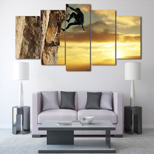 Load image into Gallery viewer, HD Printed rock climbing Group Painting Canvas Print room decor print poster picture canvas Free shipping/ny-454
