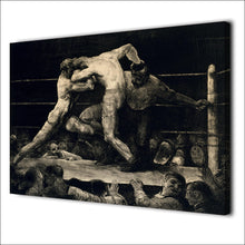 Load image into Gallery viewer, HD Printed 1 Piece Canvas Art Abstract Wrestling Painting Frame Sketch Print Wall Picture for Living Room Free Shipping NY-6995D
