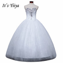 Load image into Gallery viewer, Free shipping YiiYa red wedding gowns cheap plus size lace Vestidos De Novia fashion design bride wedding dresses Y272
