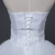Load image into Gallery viewer, HOT Free shipping white princess wedding dress 2015 plus size fashionable cheap dresses wedding gown Vestidos De Novia Y219
