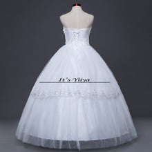 Load image into Gallery viewer, Free shipping fashion white wedding dress cheap wedding gown romantic wedding dresses frock Vestidos De Novia Y611
