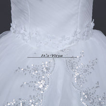 Load image into Gallery viewer, Free shipping fashion white wedding dress cheap wedding gown romantic wedding dresses frock Vestidos De Novia Y611
