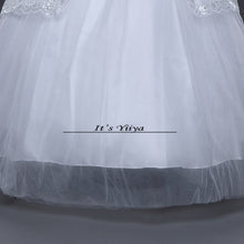 Load image into Gallery viewer, Free shipping fashion white wedding dress cheap wedding gown romantic wedding dresses frock Vestidos De Novia Y611
