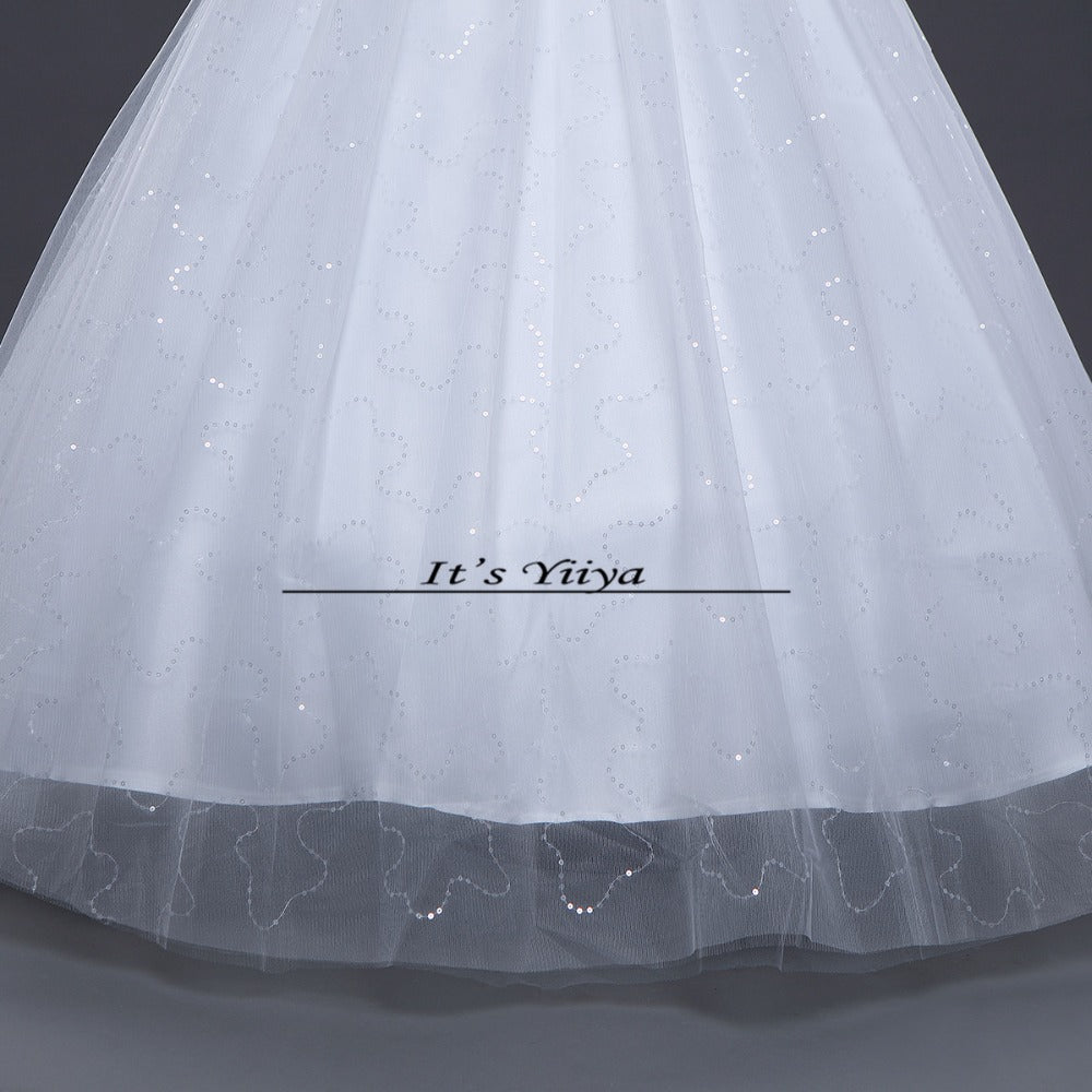 Free Shipping White or Red Cheap Lace Wedding Dress Princess Wedding Frocks Lace up Fashion Vestidos De Novia Ball gown HS587