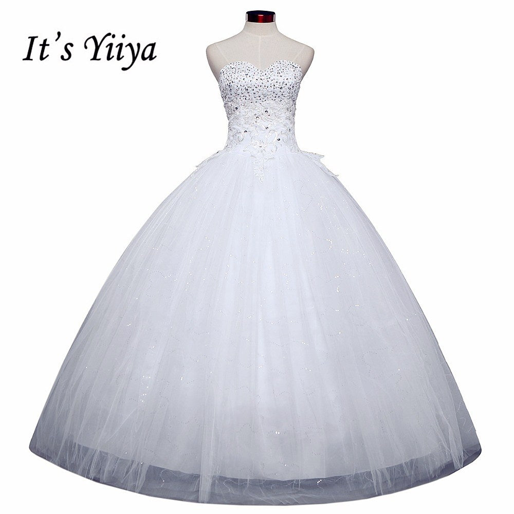 Free shipping 2015 new lace up white wedding gown floor-length koren style sequin wedding dress bride Vestidos De Novia H35