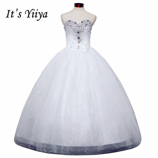 Free shipping YiiYa red wedding gowns cheap plus size lace Vestidos De Novia fashion design bride wedding dresses Y272