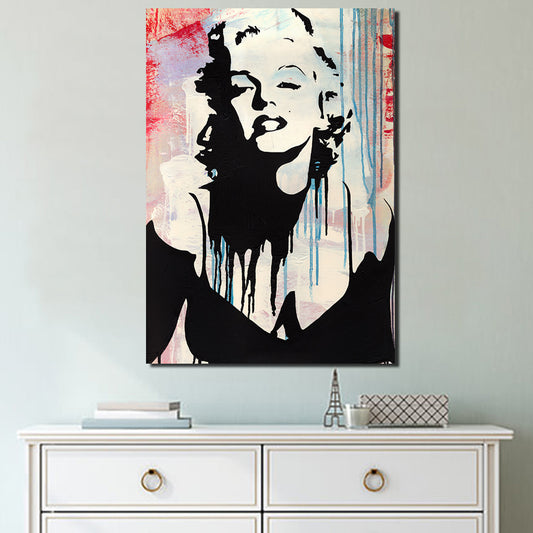 HD Printed 1 Piece Canvas Art Marilyn Monroe Painting pop art Framed Wall Pictures for Living Room Free Shipping NY-7017D