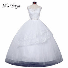 Load image into Gallery viewer, Free shipping new wedding dress 2017 plus size lace up dresses cheap wedding gown made in China frock Vestidos De Novia HS145
