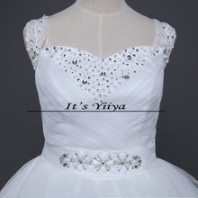 Load image into Gallery viewer, Free shipping new wedding dress 2017 plus size lace up dresses cheap wedding gown made in China frock Vestidos De Novia HS145
