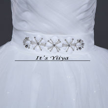 Load image into Gallery viewer, Free shipping new wedding dress 2017 plus size lace up dresses cheap wedding gown made in China frock Vestidos De Novia HS145
