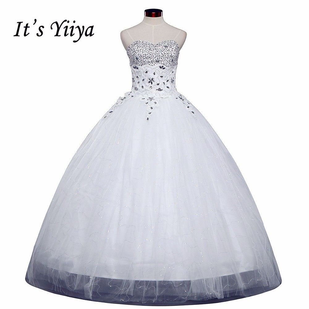 Free shipping new 2015 white princess fashionable wedding romantic tulle wedding dresses Vestidos De Novia Bridal Gowns HS087